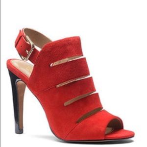 Isolá Red Suede Heels